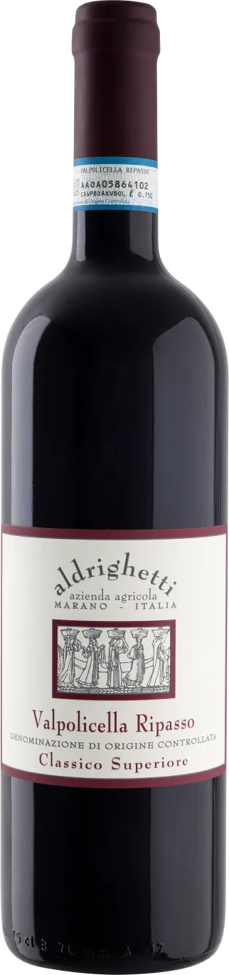 Bottiglia di Valpolicella Ripasso D.O.C. Classico Superiore