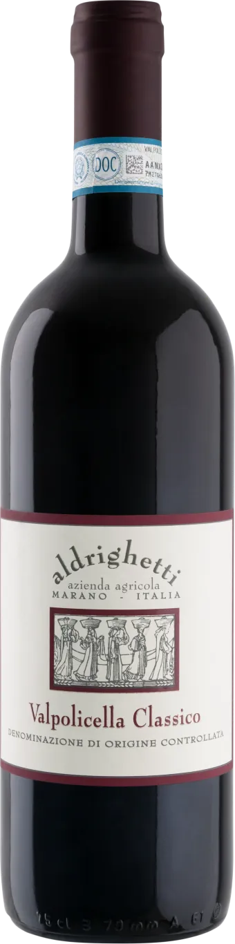 Bottiglia di Valpolicella D.O.C. Classico